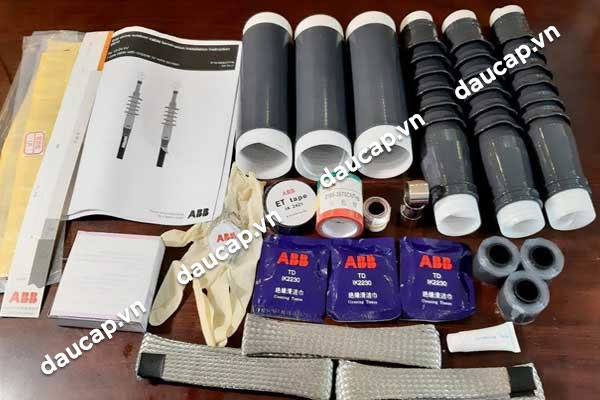 Bộ sản phẩm đầu cáp co nguội ABB 1 pha