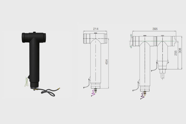 Chống sét van tủ RMU ABB lắp trước đầu cáp T-Plug 40.5kV