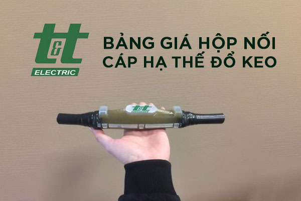 Bảng giá hộp nối cáp hạ thế đổ keo Resin hãng TTE