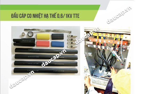 Đầu cáp co nhiệt hạ thế TTE HST 0,6/1kV