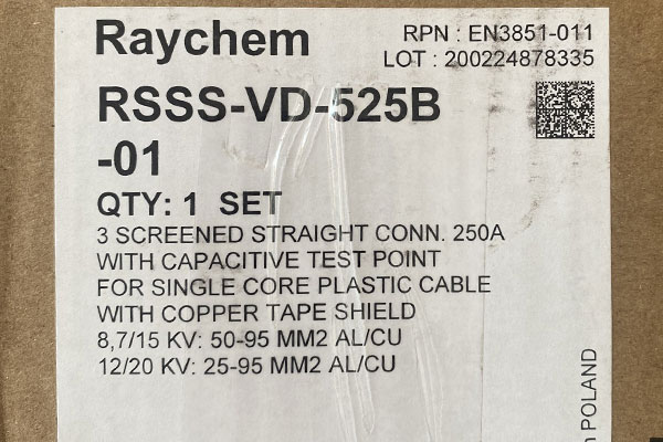 Đầu cáp thẳng Raychem mã RSSS