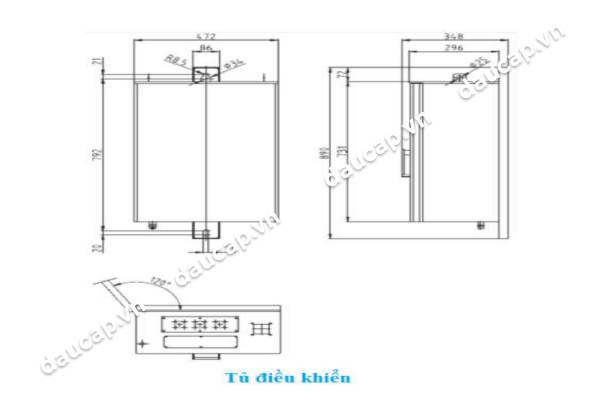 Cấu tạo tủ điều khiển Recloser Shinsung