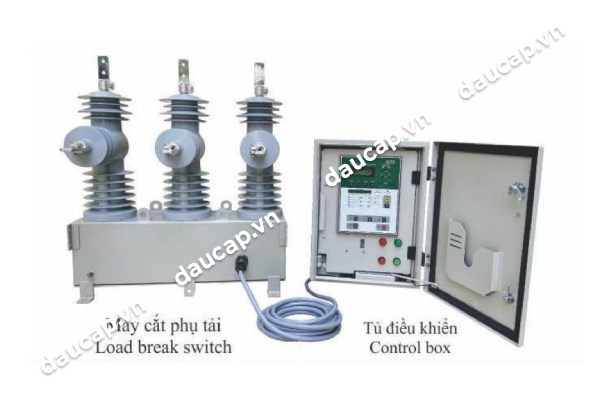 Máy cắt có tải LBS Tuấn Ân 3 pha 630A 24kV - 35kV dập hồ quang chân không