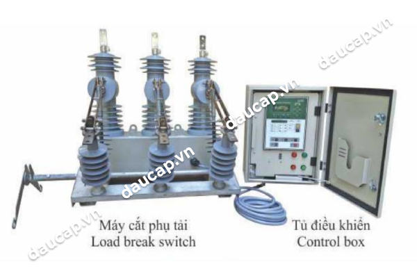 Máy cắt có tải LBS Tuấn Ân có dao cách ly DS 24kV 35kV