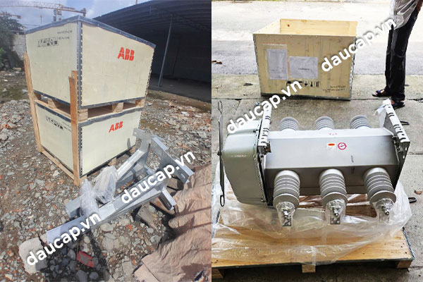 Cầu dao phụ tải LBS SF6 ABB giao hàng công trình