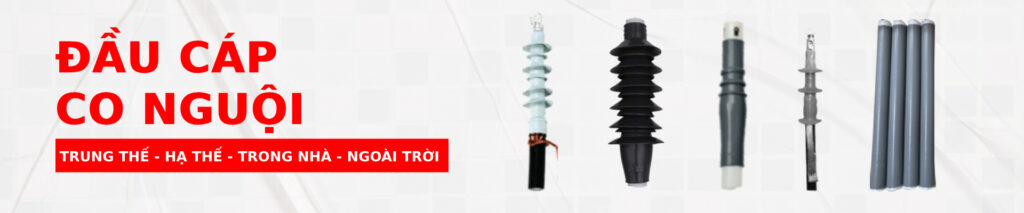 Đầu cáp co nguội trung thế hạ thế trong nhà ngoài trời