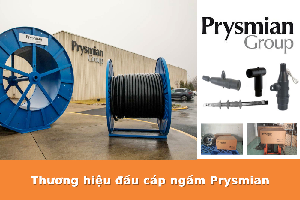 Thương hiệu đầu cáp ngầm trung thế Prysmian